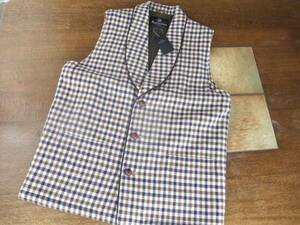 アクアスキュータムAquascutum チェックガウン M 　未使用品