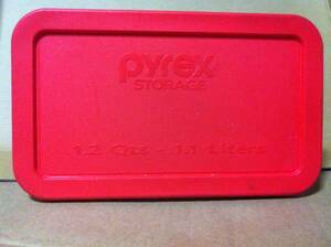 【同梱不可！】PYREX パイレックス STORAGE ハイビスカス柄 タッパー MADE IN U.S.A【ビンテージ/アンティーク】