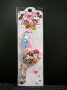 Disney Cleaner Strap Mickey &amp; Minnie / Heart Type