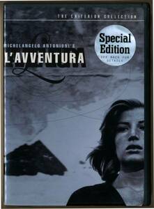 中古 DVD2枚組 L' avventura 情事 ミケランジェロ・アントニオーニ Antonioni モニカ・ヴィッチ US盤 Criterion リージョンオール