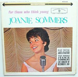 ◆ JOANIE SOMMERS / For Those Who Think Young ◆ Warner Bros WS-1436 (gold) ◆ Q