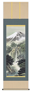  bell . preeminence mountain Fuji dragon . hanging scroll .. axis new goods 