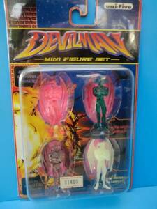  Devilman mini figure set 4 body set 