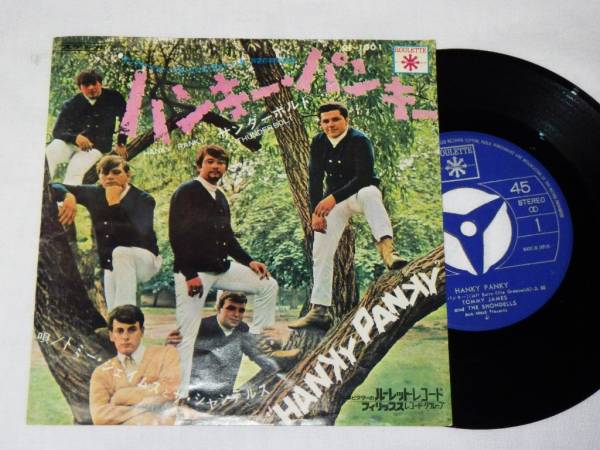 レコード　ハンキーパンキー トミー・ジェイムスとザ・シャンデルス = Tommy James And The
