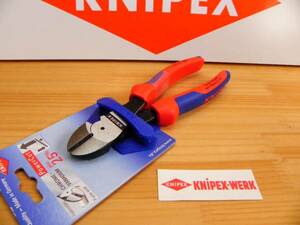 knipeks кусачки мощный type комфорт spring есть *KNIPEX 7412-180SB фортепьяно линия 2.2 * стандартный импортные товары гарантия 