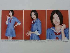 コンプ3種★SKE48×BLT 松井珠理奈 生写真●2012 10 RED★