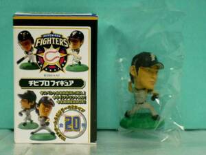 chibi Pro figure 2008 Hokkaido Nippon-Ham Fighters #21 Takeda .( visitor )