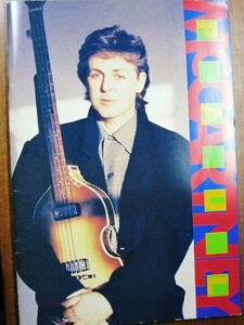  paul (pole) *maka Tony world Tour 1989/90 IN JAPAN#1989 year 