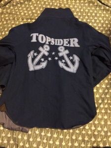 【未使用】TOP SIDER　ブルゾン　レディース　リバーシブル