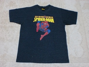 ●スパイダーマン　Tシャツ 　チャコールグレイ色　 Lサイズ　Spiderman T-shirt マーベルコミック