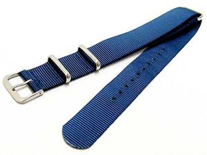  world . popular NATO type * military * Army * nylon strap * clock belt * blue 18mm,20mm,22mm