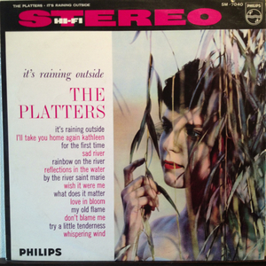 PLATTERS 国内LP IT'S RAINING OUTSIDE DOO WOP ロカビリー