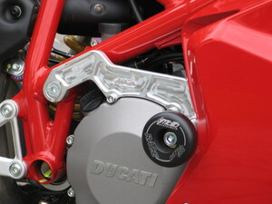 Ducati 848 2008y'－( ドカティー 848 )用 フレーム スライダー GSG Mototechnik ドイツ製 ( FD130RB D14 )