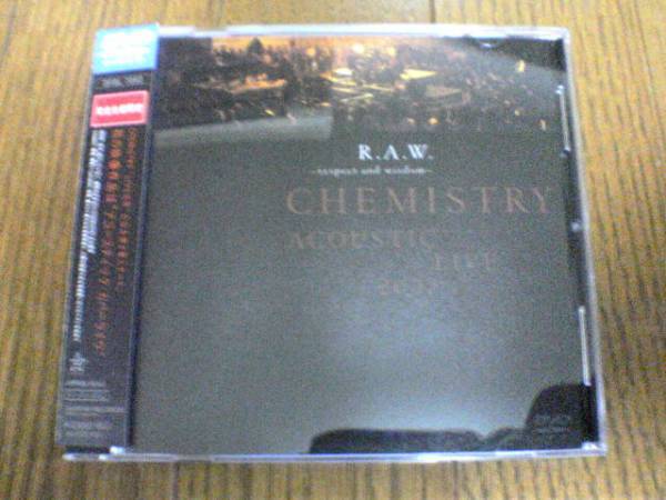 CHEMISTRY DVD「ACOUSTIC LIVE 2002 r.a.w.」ケミストリー