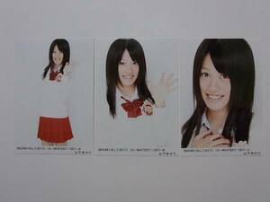 コンプ3種★SKE48×BLT 山下ゆかり 生写真●2010 12 WHITE★