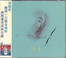 張國榮 レスリー・チャン VCD／Listening 傾訴 MTV/Karaoke VCD 1997年 香港盤_画像1