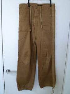  Another Addition * tea side line cargo manner pants M/ prompt decision /39