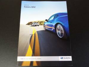 * Subaru catalog BRZ USA 2013 prompt decision!