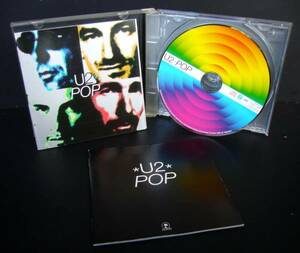 POP/U2 　ブックレット（解説・歌詞・ディスコグラフィ）付 初盤