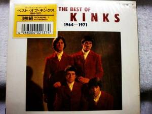 3CD　ベストオブ・キンクス KINKS 1964-1971 パイイヤーズ40曲