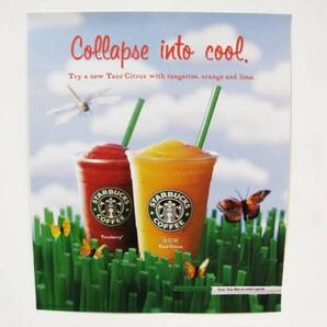 2002年 米国 スターバックス 店舗用 ポスター(#0204-03)NY同時テロ風刺 批判 炎上 回収品