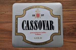 チェコ・古いお酒のラベル/CASSOVAR[3031]