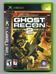 2点落札送料無料 北米版 中古 日本版本体で起動 Tom Clancy's Ghost Recon 2 取説欠品 トム・クランシーズ　ゴーストリコン 2