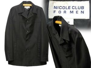 渋ブラック。。。ニコル(NICOLE CLUB）コートジャケット