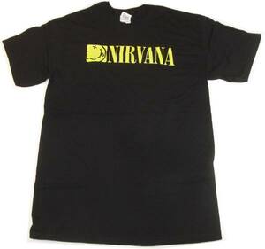正規品Δ送料無料 Nirvana(ニルヴァーナ)boxed smile Tシャツ(M)