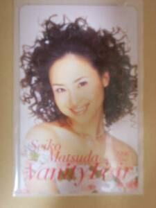 新品未使用 　松田聖子 　テレカ 　1996　 Vanity Fair