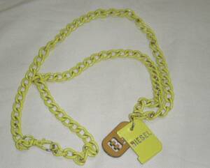  prompt decision DIESEL diesel necklace / chain belt 