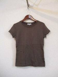 NATURALBEAUTYBASICカーキTシャツ(USED)110313