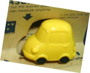  yellow * records out of production rare Showa Retro automobile Major Volkswagen tape measure 