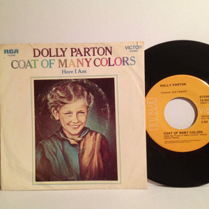 DOLLY PARTON US Press 7inch COAT OF MANY COLORS ドリー・パートン