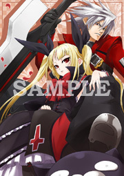 BLAZBLUE/ブレイブルー Xbox360 メッセサンオー特典テレカ
