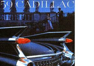 *1959 year. automobile advertisement Cadillac 1 CADILLAC GM