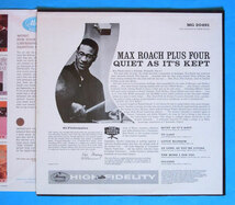 ◆MAX ROACH PLUS FOUR/QUIET AS IT'S KEPT◆MERCURY 米!深溝_画像2