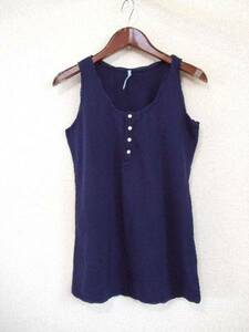 gaminerie navy tank top (USED)42013