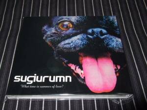 SUGIURUMN『WHAT TIME~』初回盤(ELECTRIC GLASS BALLOON,BENZO)