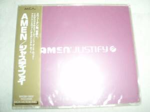 AMEN エイメン/ジャスティファイ　新品未開封