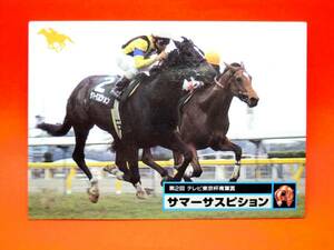 バンダイ 競馬カード サマーサスピション 第２回 テレビ東京杯
