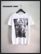 M 新品【museum neu BIG Tee White ミュージアムニュー BIG Tシャツ ホワイト the harder they come】_画像1