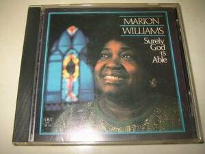 ★MARION WILLIAMS(マリオンウィリアムス)【SURELY GOD IS ABLE】CD[輸入盤]・・・All along the highway/Surely God is able/