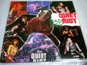 12”　QUIET RIOT/クワイエットライオット/BAD BOY/UK