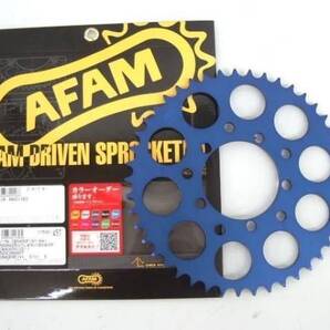 ペイペイ CBX400FXAM旧AFAMブルーカラースプロケット