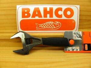 バーコ 広口ワイド モンキーレンチ 小型 170mm BAHCO *9029 樹脂グリップ