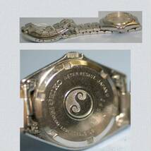 セイコー女性用クオーツ銀色時計シルバーウェーブ本物USED ○A8-20_画像2