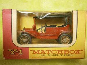 *MATCHBOX minicar Matchbox 1911 MODEL T FORD