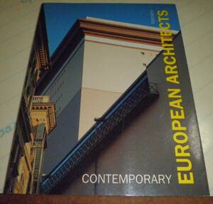 洋書「CONTEMPORARY EUROPIAN ARCHITECTS」TASCHEN