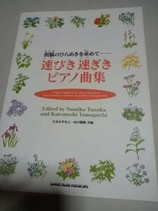 頭脳の閃きを求めて 速びき速ぎきピアノ曲集 たなかすみこ